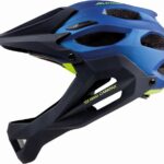 Kask ALPINA CARAPAX DARKBLUE-NEON 57-62