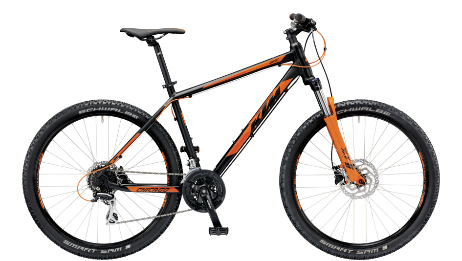 Rower KTM CHICAGO 27.24 17″ black/Orange 19″