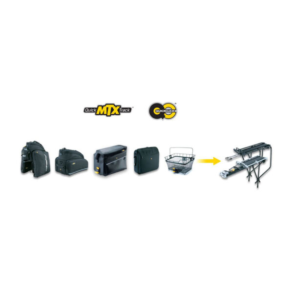 Bagażnik TOPEAK na sztyce BEAMRACK EX E (prosty)