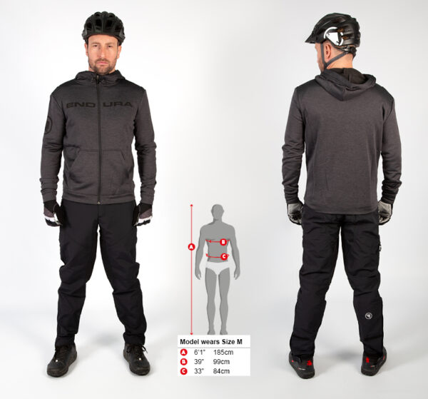 Bluza ENDURA FZ Hoodie, BK: S