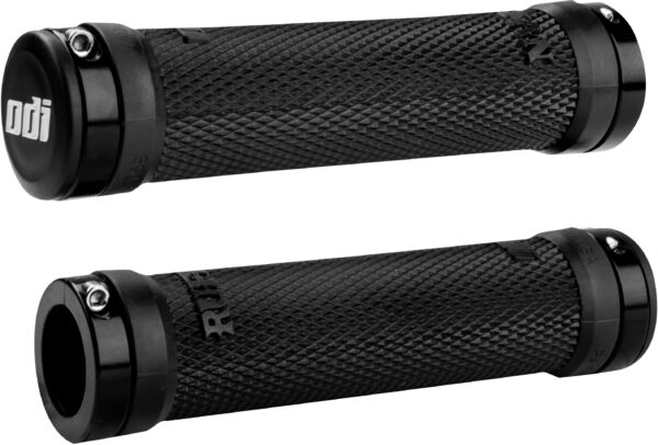 Chwyty ODI Ruffian Lock-On black, 130mm black clam