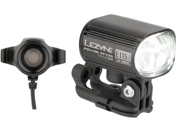 LEZYNE Lampa przód POWER STVZ PRO E115 SWITCH