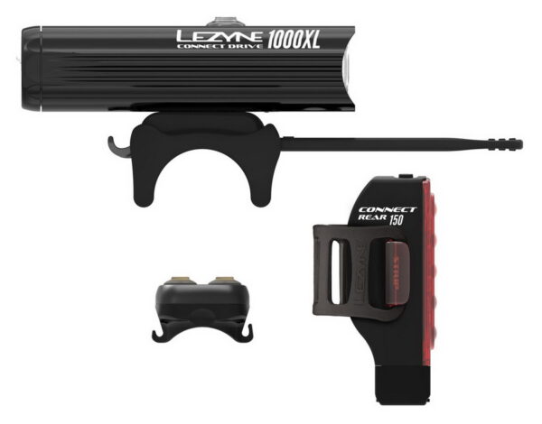 LEZYNE zestaw lamp CONNECT DRIVE PRO 1000XL / Stri