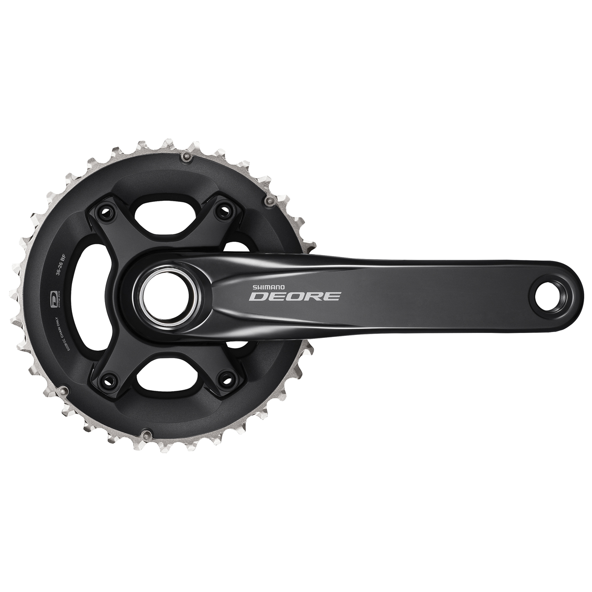 Mechanizm Korbowy 10rz FC-M6000-2 38/28T 175mm B/Ł