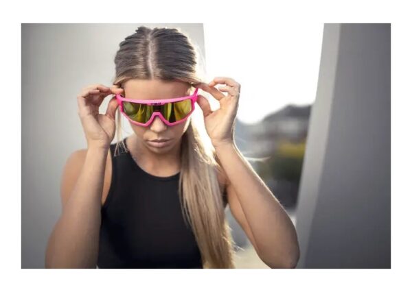 Okulary BLIZ Fusion Nano Nordic Light Matt Neon Pi