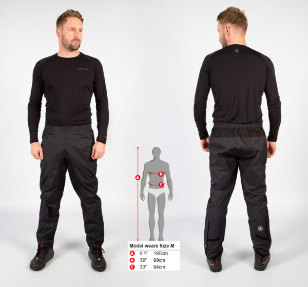 Spodnie ENDURA Hummvee Wtrproof Trouser, BK: M