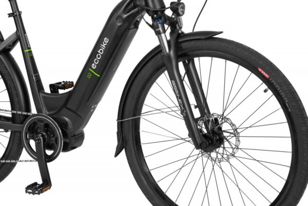Rower Ecobike D2 City Black 48V 14Ah 672Wh